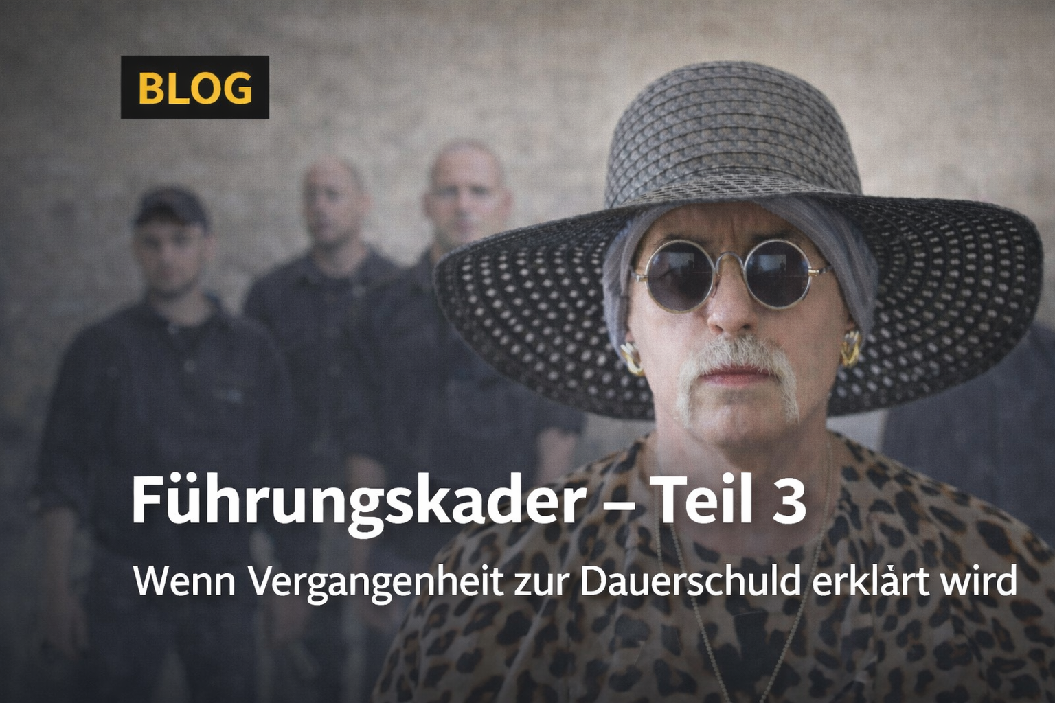 Teil 3 – Führungskader: Wenn Vergangenheit zur Dauerschuld erklärt wird