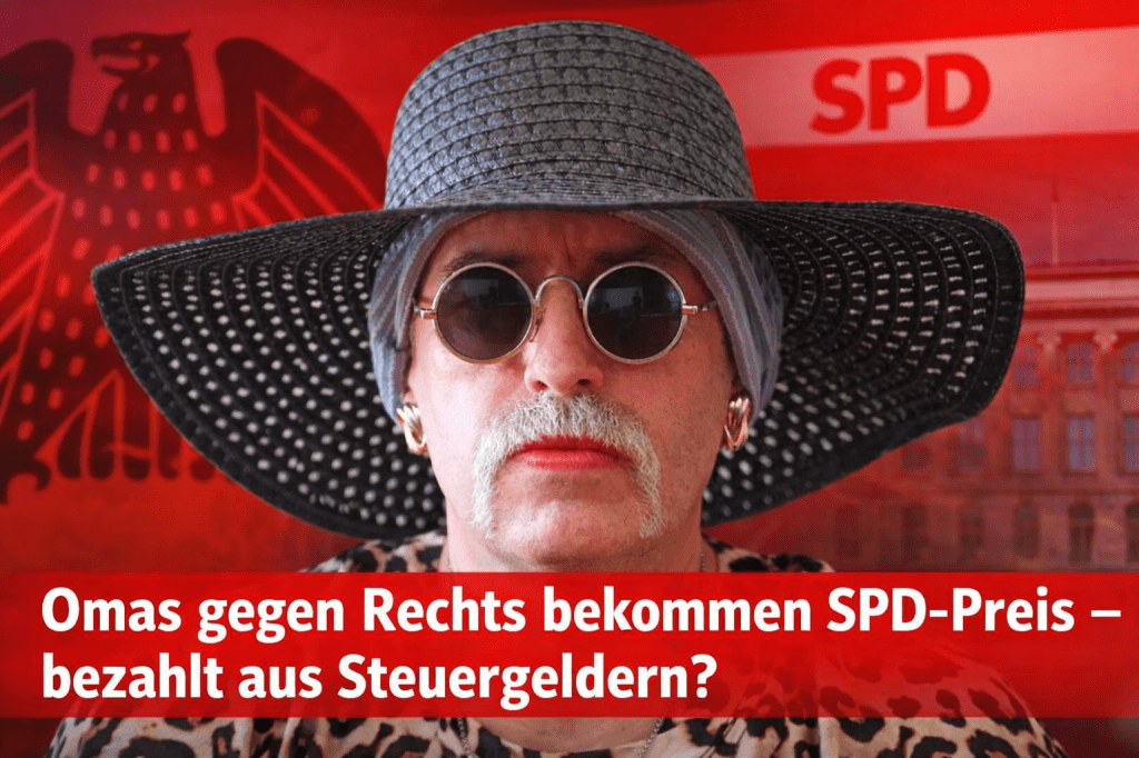 SPD-Preis für Omas gegen Rechts: Wenn Parteigeld zum politischen Selbstgeschenk&nbsp;wird