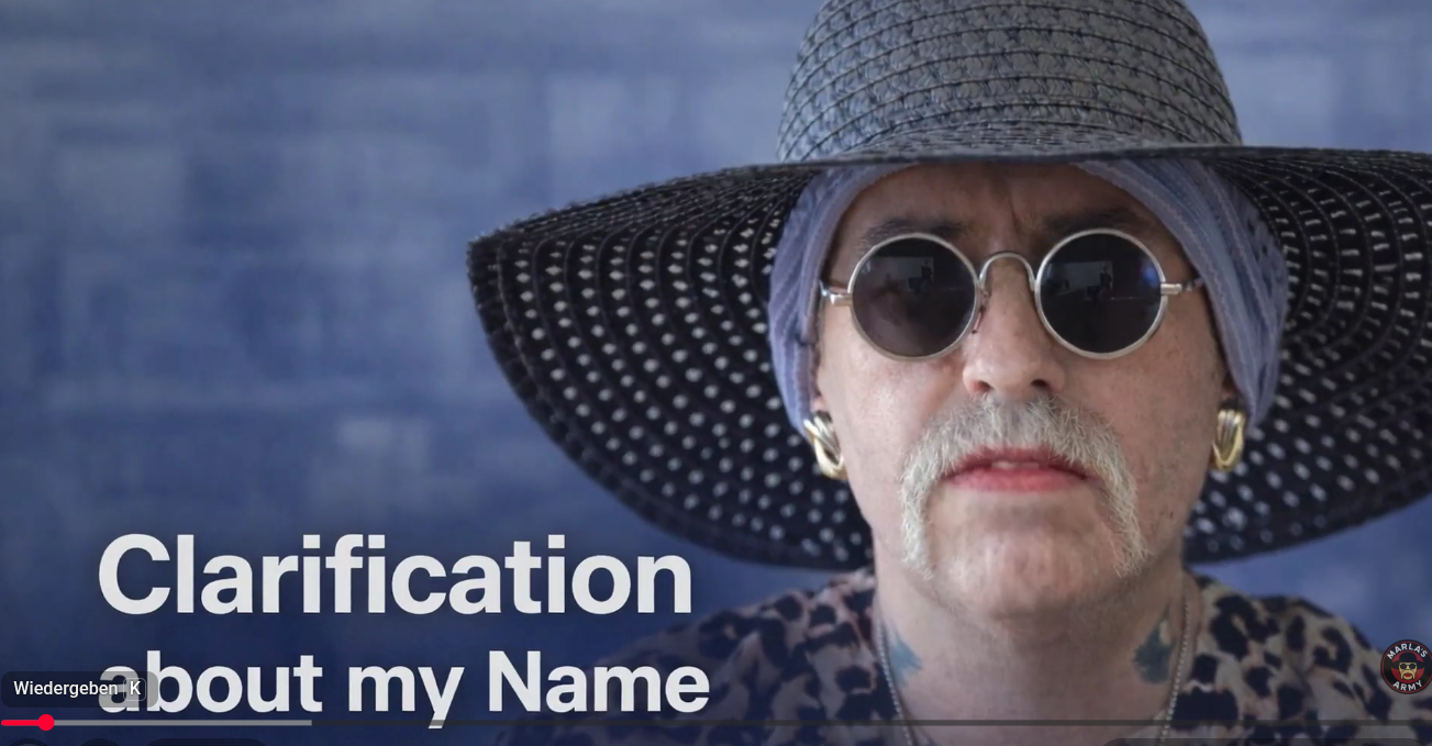 Klarstellung zu meinem Namen