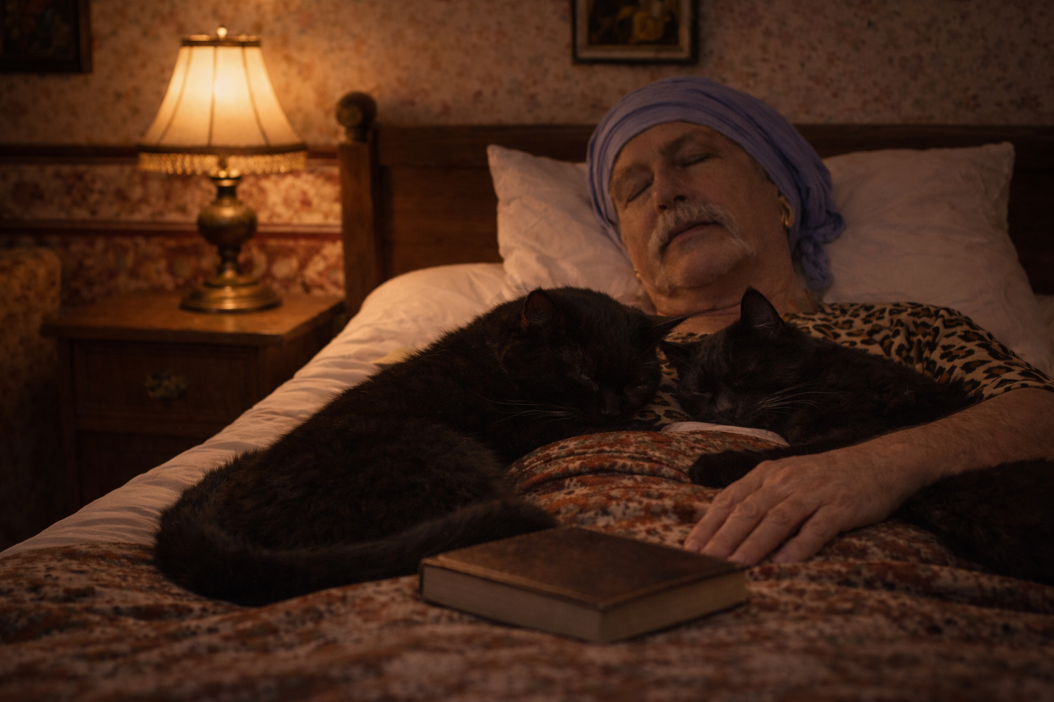 Katzenalbum #12 – 0 Uhr. Ende eines langen Tages.