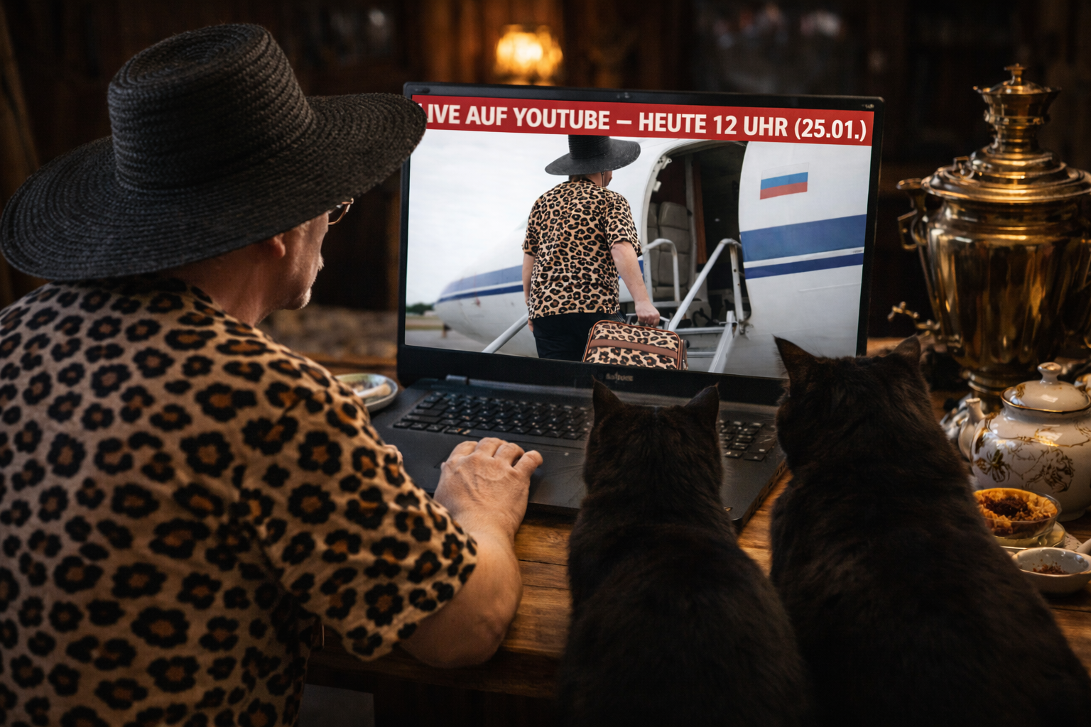 Katzenalbum #07 – Sonntagnachmittagskino mit Marlas Army