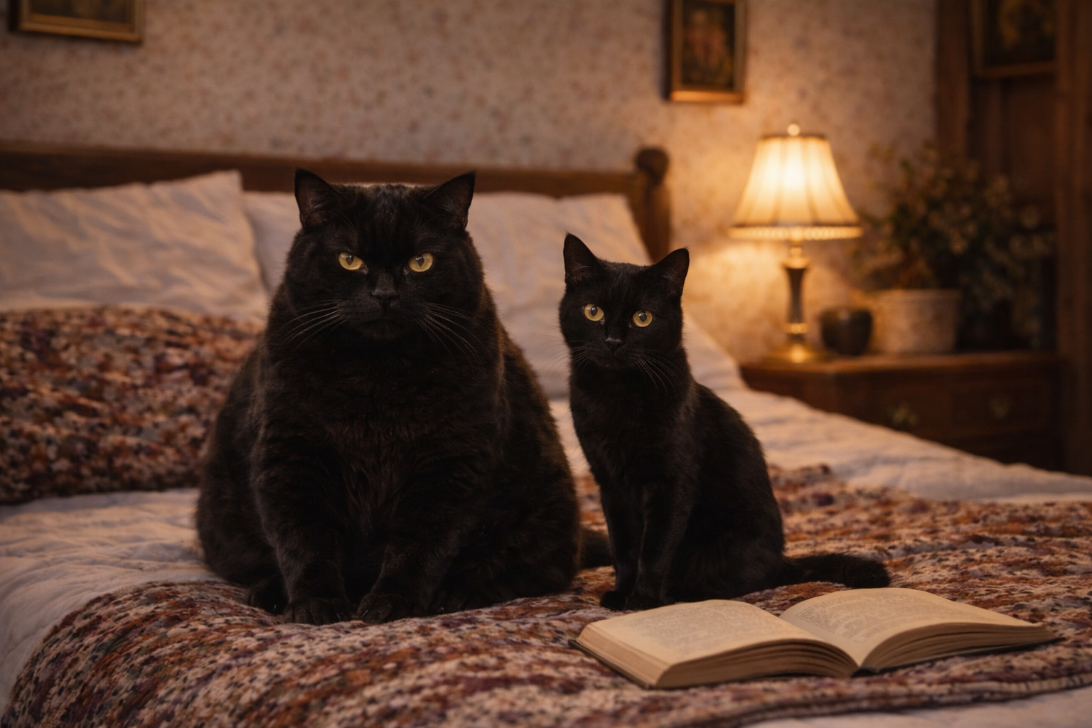 Katzenalbum #21 – Freitag, der 13. – Warum sie schwarz sind