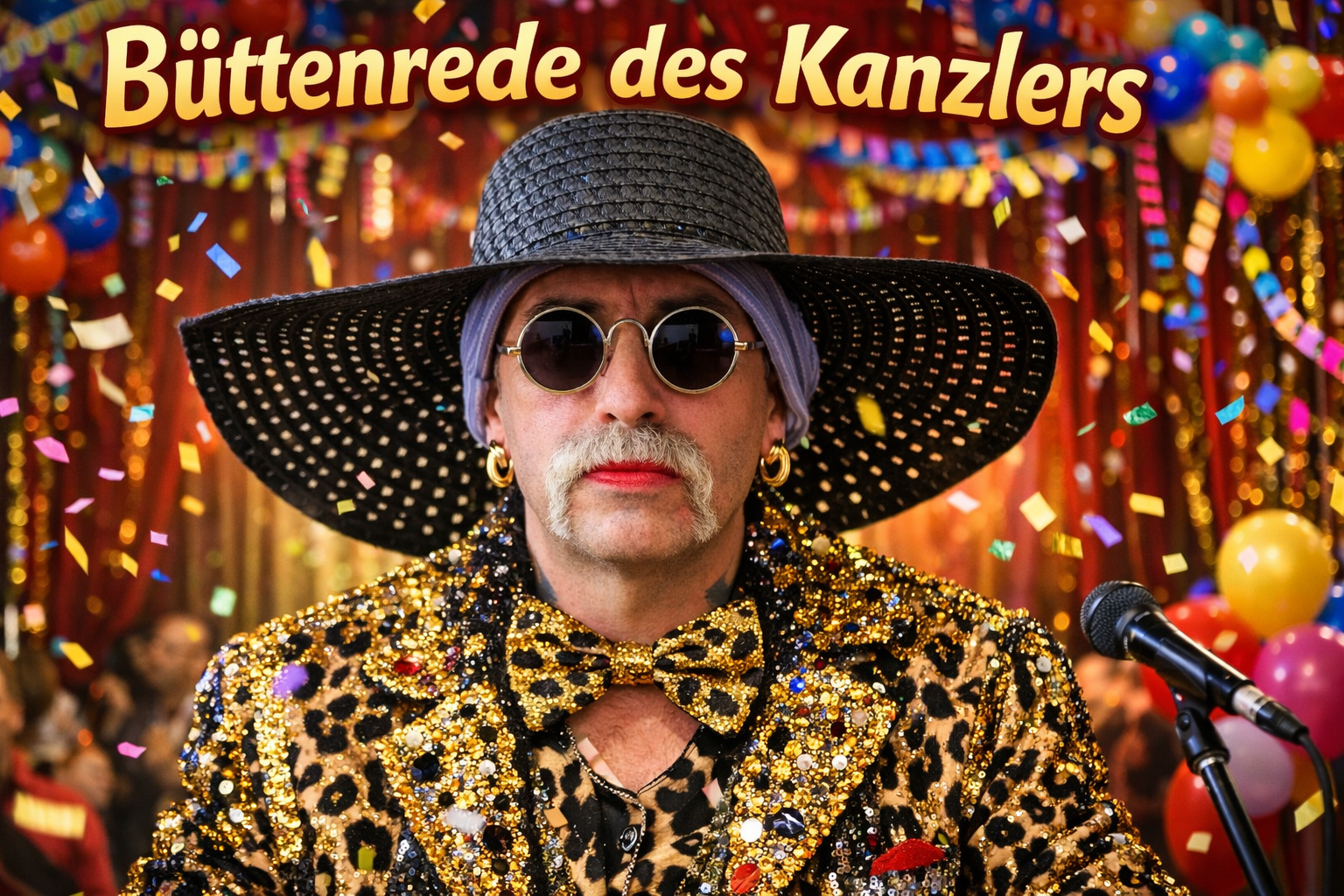 Büttenrede des Kanzlers – Energiewende, Wahlkampf und das große Schauspiel