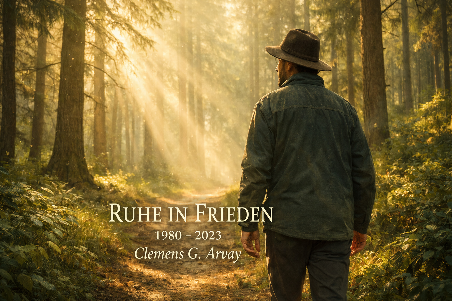🕯️ Clemens G. Arvay (1980–2023)