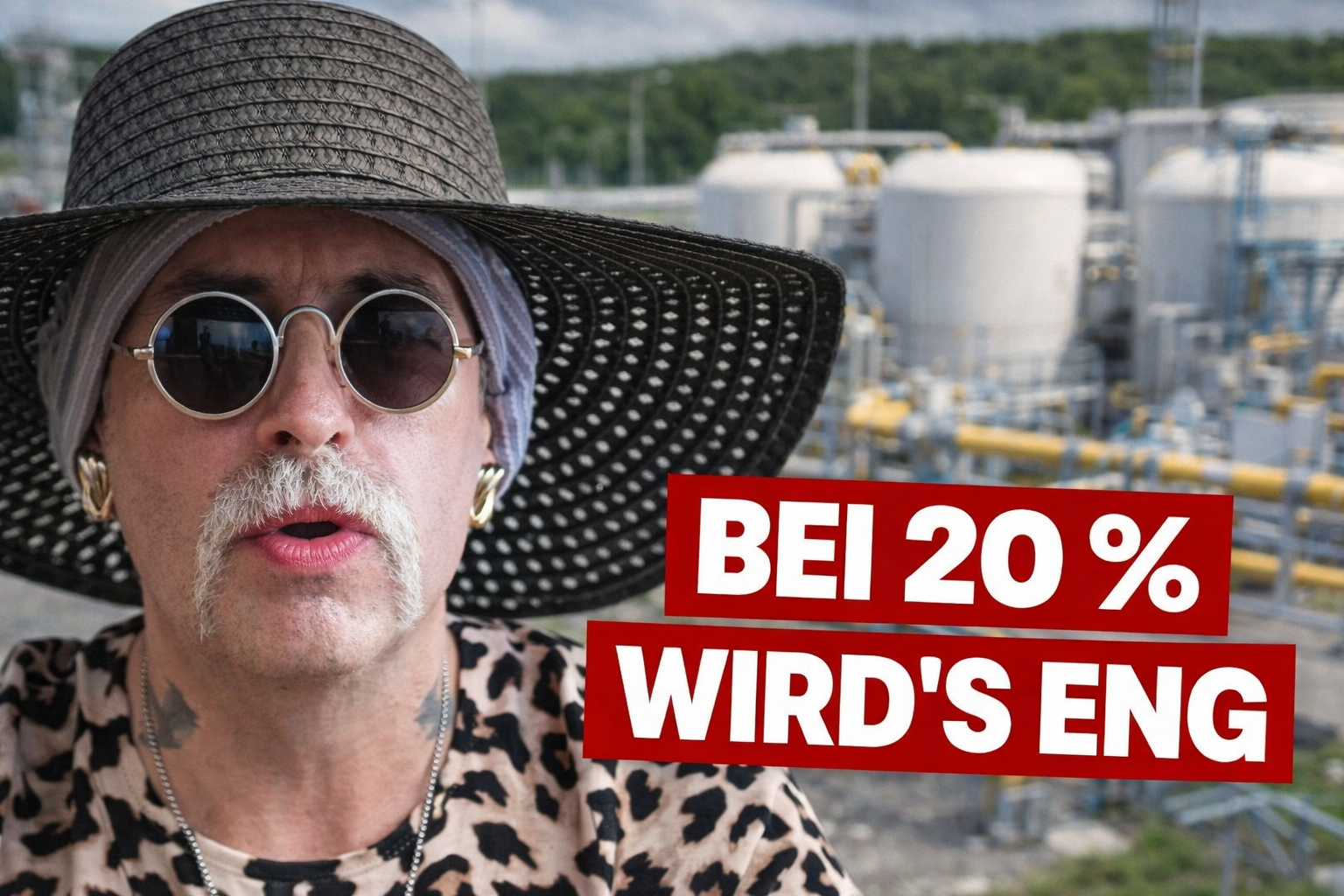 Deutschlands Gasspeicher unter 30 %: Warum die 20-Prozent-Schwelle brandgefährlich ist