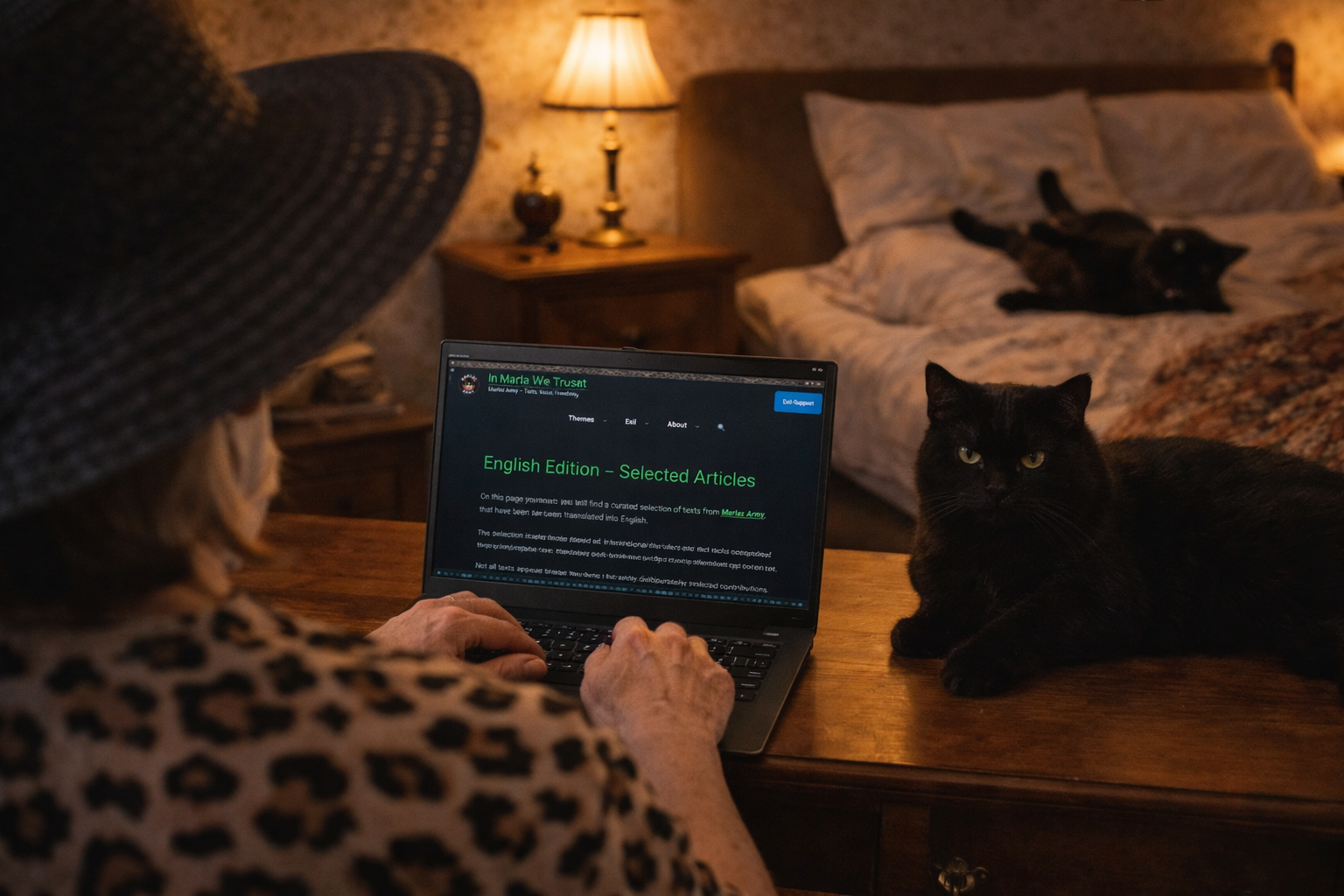 Katzenalbum #18 – Rechnerarbeit, rollige Minna und warum manche Türen zu bleiben