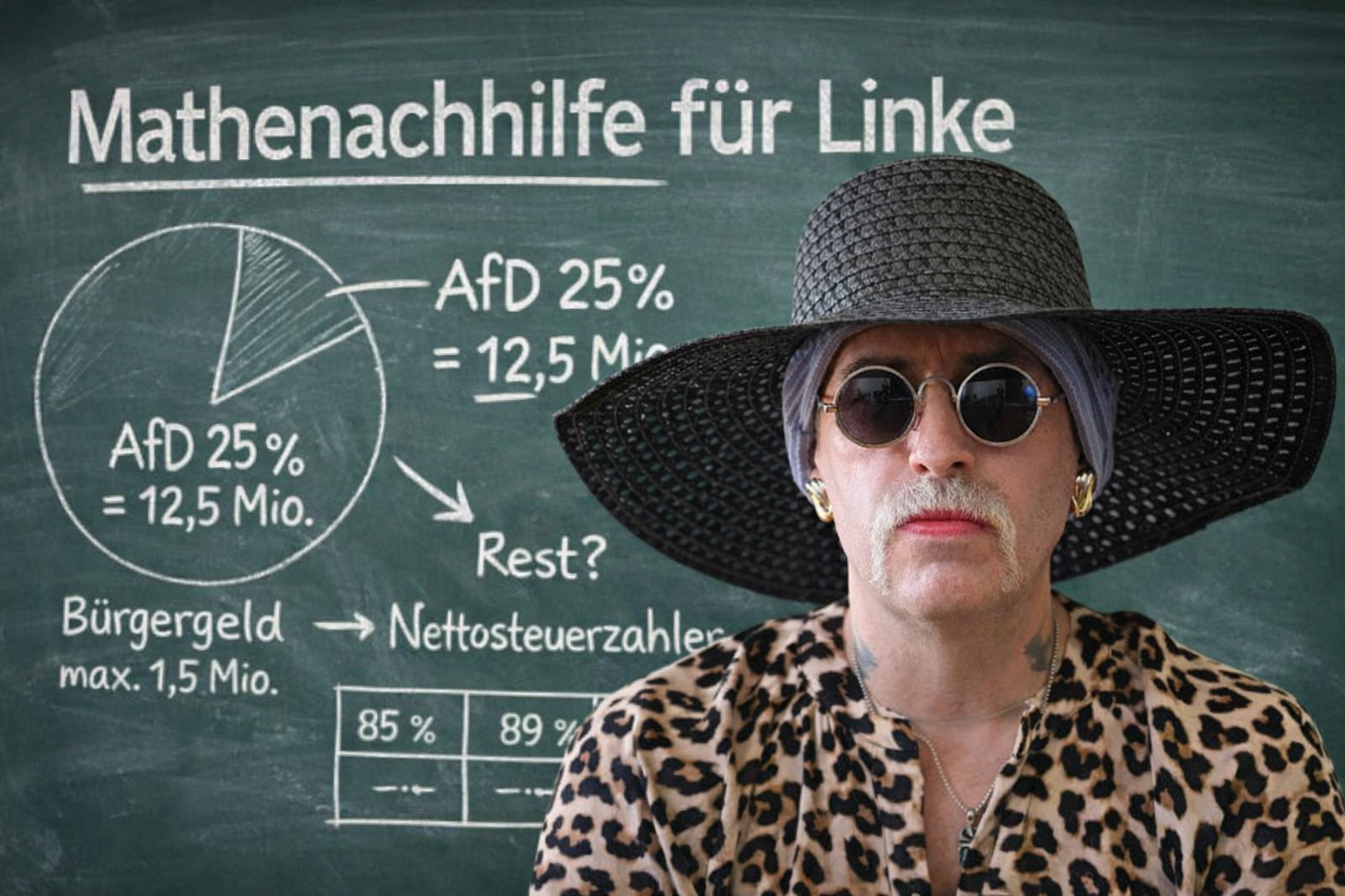 Marla gibt Mathe-Nachhilfe für Linke: Warum die AfD nicht die „Hartz-IV-Partei“ ist