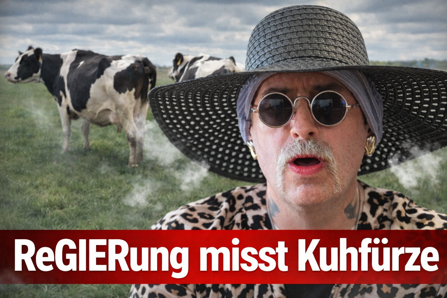 CDU und SPD im Klimawahn: Wenn der Staat anfängt, Kuh-Furze zu messen