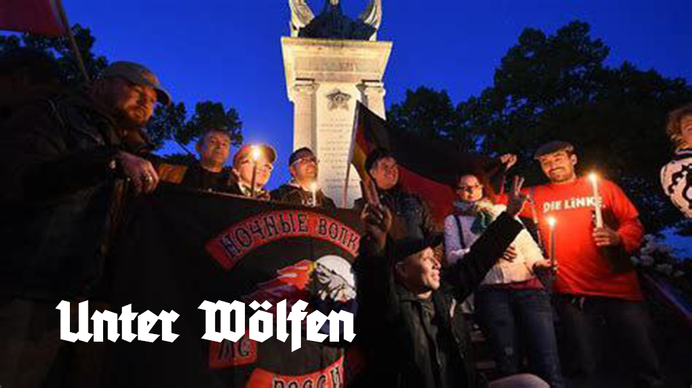 Mit Lutz Bachmann und Stefan Kramer bei den Nachtwölfen