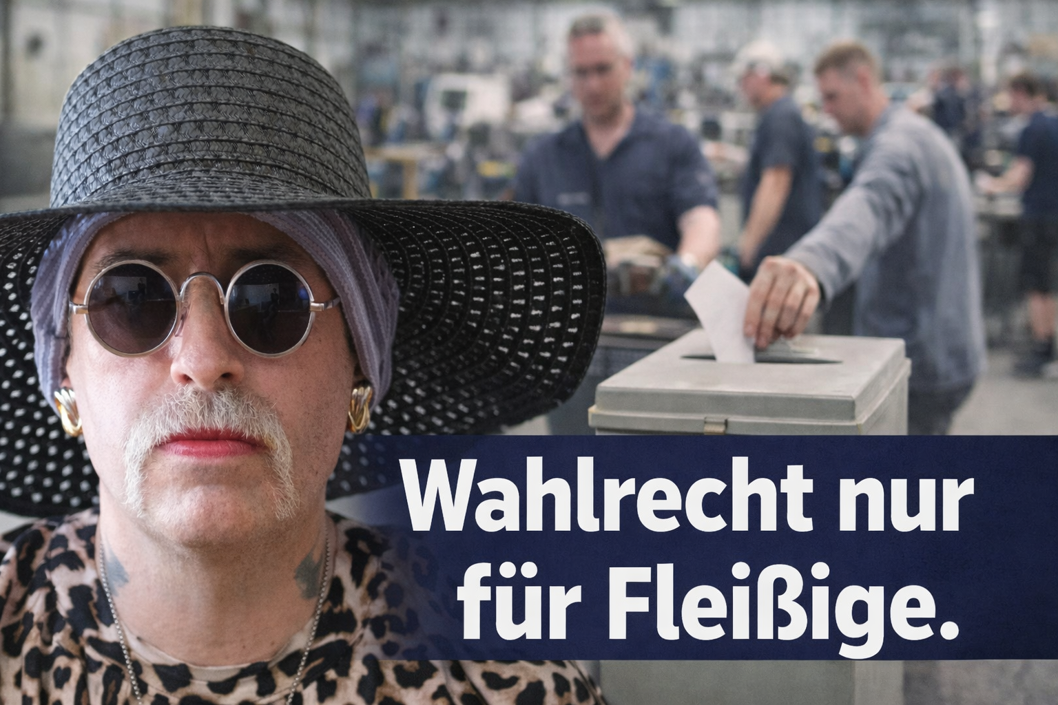 Nur Nettosteuerzahler wählen lassen – Die radikale Wahlrechtsreform, die keiner will